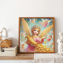 Load image into Gallery viewer, Diamond Painting - Partial Special Shaped - Angel (30*30CM)
