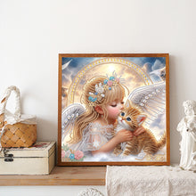Load image into Gallery viewer, Diamond Painting - Partial Special Shaped - Angel (30*30CM)
