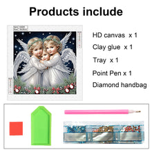 Load image into Gallery viewer, Diamond Painting - Partial Special Shaped - Angel (30*30CM)
