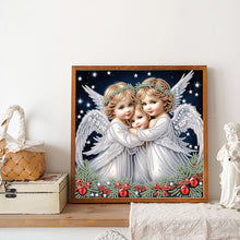 Load image into Gallery viewer, Diamond Painting - Partial Special Shaped - Angel (30*30CM)
