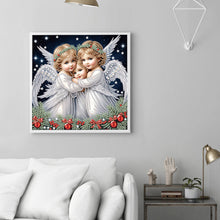 Load image into Gallery viewer, Diamond Painting - Partial Special Shaped - Angel (30*30CM)
