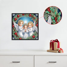 Load image into Gallery viewer, Diamond Painting - Partial Special Shaped - Angel (30*30CM)
