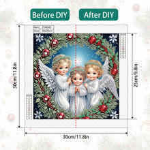 Load image into Gallery viewer, Diamond Painting - Partial Special Shaped - Angel (30*30CM)
