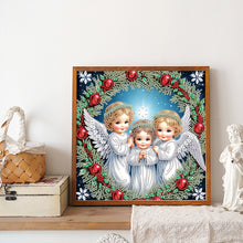 Load image into Gallery viewer, Diamond Painting - Partial Special Shaped - Angel (30*30CM)
