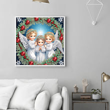 Load image into Gallery viewer, Diamond Painting - Partial Special Shaped - Angel (30*30CM)
