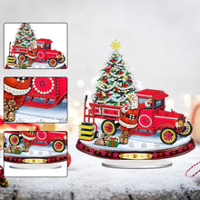 Load image into Gallery viewer, Christmas Tree Table Top Diamond Painting Ornament Kits Desktop Diamond Art Kits
