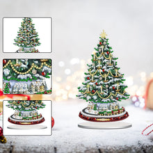 Load image into Gallery viewer, Christmas Tree Table Top Diamond Painting Ornament Kits Desktop Diamond Art Kits
