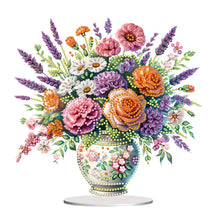 Load image into Gallery viewer, Flower Bouquet Table Top Diamond Painting Ornament Kits Home Decor (Flower B)
