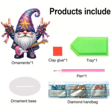 Load image into Gallery viewer, Gnome Table Top Diamond Painting Ornament Kits for Home Decor (Rock Gnome)
