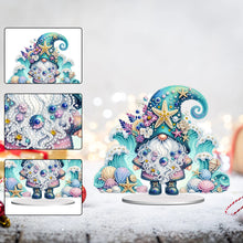 Load image into Gallery viewer, Gnome Table Top Diamond Painting Ornament Kits for Home Decor (Starfish Gnome)
