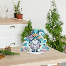 Load image into Gallery viewer, Gnome Table Top Diamond Painting Ornament Kits for Home Decor (Starfish Gnome)
