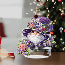 Load image into Gallery viewer, Gnome Table Top Diamond Painting Ornament Kits for Home Decor (Flower Gnome)
