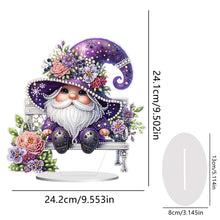 Load image into Gallery viewer, Gnome Table Top Diamond Painting Ornament Kits for Home Decor (Flower Gnome)
