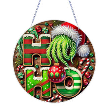 Load image into Gallery viewer, Green Claw Diamond Painting Hanging Ornaments for Garden Window Decoration
