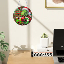 Load image into Gallery viewer, Green Claw Diamond Painting Hanging Ornaments for Garden Window Decoration
