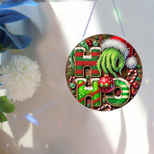 Load image into Gallery viewer, Green Claw Diamond Painting Hanging Ornaments for Garden Window Decoration
