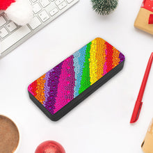 Load image into Gallery viewer, Colorful Pattern Diamond Painting Eyeglasses Case Diamond Art Sunglasses Case
