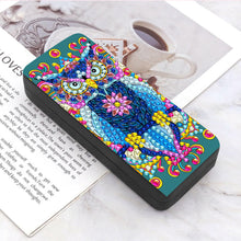 Load image into Gallery viewer, Owl Diamond Painting Eyeglasses Case Diamond Art Sunglasses Case for Beginners
