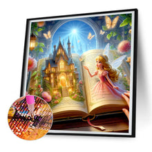 Load image into Gallery viewer, Diamond Painting - Full Round - Fairies in the book (30*30CM)
