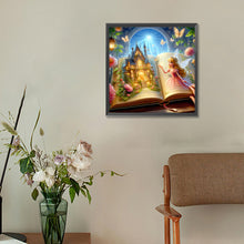 Load image into Gallery viewer, Diamond Painting - Full Round - Fairies in the book (30*30CM)
