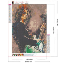 Load image into Gallery viewer, Diamond Painting - Full Round - Chris Cornell (30*40CM)
