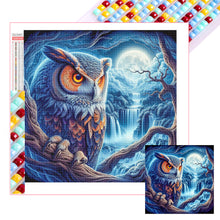 Load image into Gallery viewer, Diamond Painting - Full Square - Owl (40*40CM)
