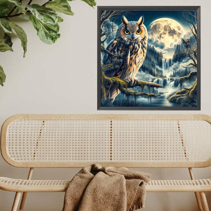 Diamond Painting - Full Square - Owl (40*40CM)