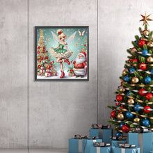 Load image into Gallery viewer, Diamond Painting - Partial Special Shaped - Christmas elf girl (30*30CM)
