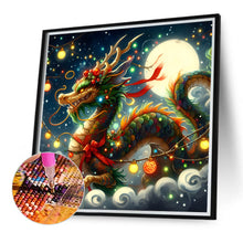 Load image into Gallery viewer, Diamond Painting - Full Round - Dragon and moon (40*40CM)
