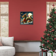 Load image into Gallery viewer, Diamond Painting - Full Round - Dragon and moon (40*40CM)
