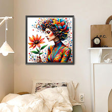 Load image into Gallery viewer, Diamond Painting - Full Round - Girl (30*30CM)
