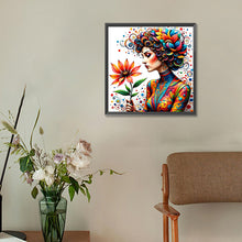 Load image into Gallery viewer, Diamond Painting - Full Round - Girl (30*30CM)

