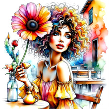 Load image into Gallery viewer, Diamond Painting - Full Round - Girl (30*30CM)
