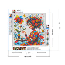 Load image into Gallery viewer, Diamond Painting - Full Round - Girl (30*30CM)
