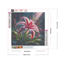 Load image into Gallery viewer, Diamond Painting - Full Round - Pink lilies (30*30CM)
