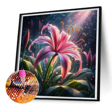 Load image into Gallery viewer, Diamond Painting - Full Round - Pink lilies (30*30CM)
