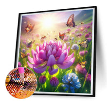 Load image into Gallery viewer, Diamond Painting - Full Round - Flowers and butterflies (30*30CM)
