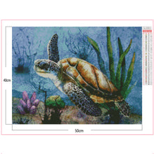 Load image into Gallery viewer, Diamond Painting - Full Square - Sea turtle (50*40CM)
