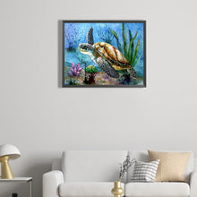 Load image into Gallery viewer, Diamond Painting - Full Square - Sea turtle (50*40CM)
