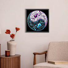 Load image into Gallery viewer, AB Diamond Painting - Full Round - Tai Chi Yin and Yang butterfly (30*30CM)
