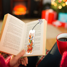 Load image into Gallery viewer, 3Pcs Special Shape Book Pumpkin 5D DIY Diamond Painting Bookmark for Book Lovers
