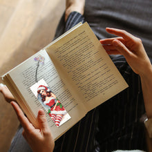 Load image into Gallery viewer, 3Pcs Special Shape Book Pumpkin 5D DIY Diamond Painting Bookmark for Book Lovers
