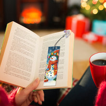 Load image into Gallery viewer, 3Pcs Special Shape Book Pumpkin 5D DIY Diamond Painting Bookmark for Book Lovers
