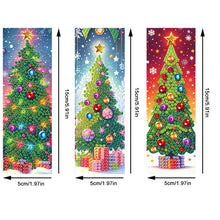 Load image into Gallery viewer, 3Pcs Special Shape Book Pumpkin 5D DIY Diamond Painting Bookmark for Book Lovers
