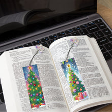 Load image into Gallery viewer, 3Pcs Special Shape Book Pumpkin 5D DIY Diamond Painting Bookmark for Book Lovers
