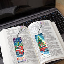Load image into Gallery viewer, 3Pcs Special Shape Book Pumpkin 5D DIY Diamond Painting Bookmark for Book Lovers
