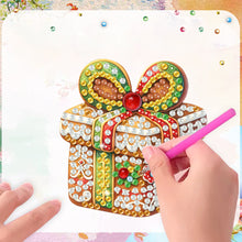 Load image into Gallery viewer, 6Pcs Acrylic Christmas Cookies Diamond Painting Art Fridge Magnet for Adults

