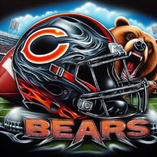 Load image into Gallery viewer, Diamond Painting - Full Round - Chicago Bears (40*40CM)
