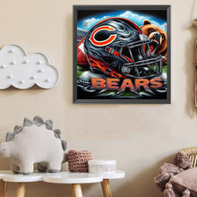 Load image into Gallery viewer, Diamond Painting - Full Round - Chicago Bears (40*40CM)
