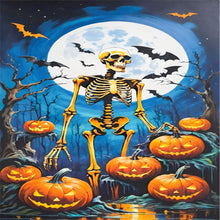 Load image into Gallery viewer, Diamond Painting - Full Square - Halloween skeleton (40*70CM)
